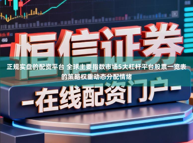 正规实盘的配资平台 全球主要指数市场5大杠杆平台股票一览表的策略权重动态分配情绪