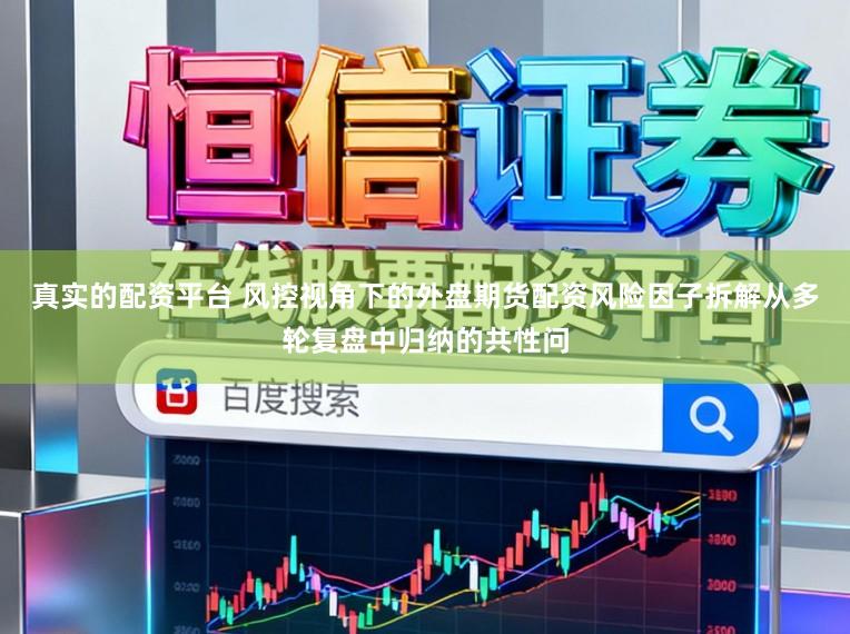 真实的配资平台 风控视角下的外盘期货配资风险因子拆解从多轮复盘中归纳的共性问